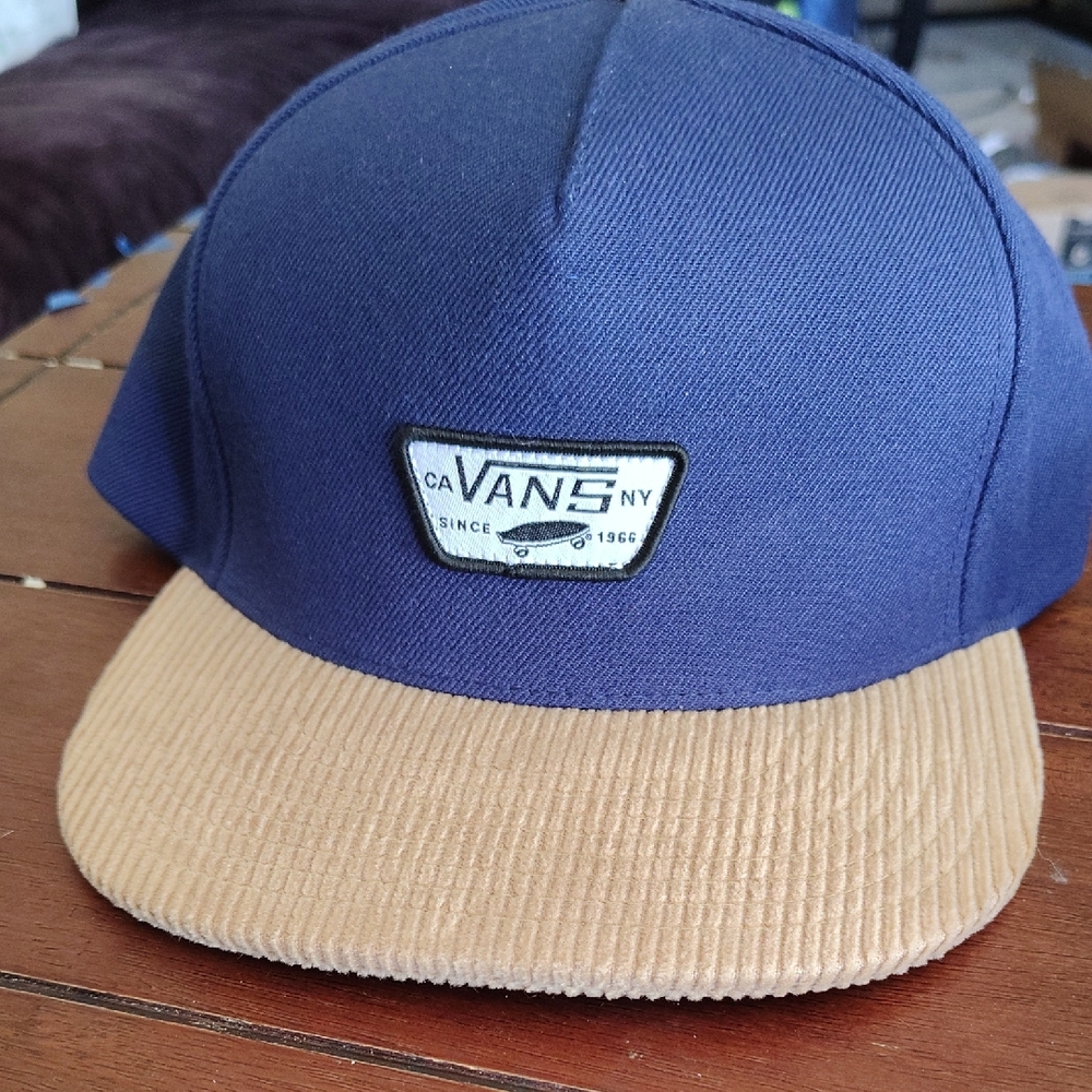 Vans Blue and Tan Cap